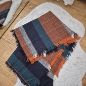 Теплий шарфик в клітинку, якість супер ✨