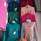 Женский вязаный свитер разные цвета новинки сезона