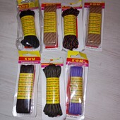 Шнурки 150 см.1 на вибір