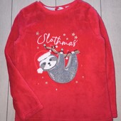 Плюшева кофта Primark, 7-8р / 128см