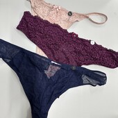 927. Мереживні стрінги 3 шт, 3xl