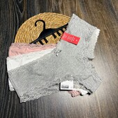 Арт.1506 трусики жіночі хіпстери комплект із 3-х шт від h&m євро розмір XS.