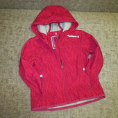 Куртка для девочки софтшел/флис в отличном состоянии
