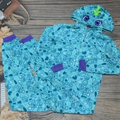 Флисовый слип, кигуруми на 10/12 лет