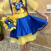 ❤️дизайнерська сукня , пошита для показу дитячої моди 5-8 років, ставка і лот ваш. 4