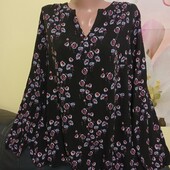 Сорочка блуза. Натуральна тканина нова сток ог 122