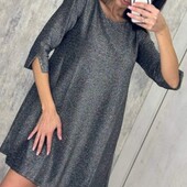 Люрекс! Сукня вільного крою , розмір 46/48