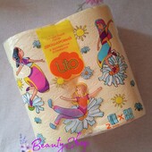 Туалетний папір Lito жовтий з ароматом ромашки 2-шаровий 150 відривів, 4 рулони