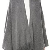 Большой палантин с бахрамой