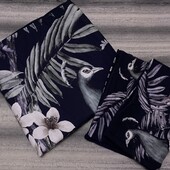 Очень красивый двуспальный пододеяльник 200 х200 см.с двумя наволочками 48х75 см. 100% коттон