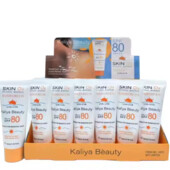 Сонцезахисний крем SPF 80 для чуттєвої шкіри Kaliya Beauty 50 мл.