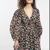 Я в захваті від цього платтячка, квітковий принт, об'ємні рукавички ❤️ Відмінний стан!