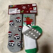 10227.лот 2 пар теплі на махрі носки lupilu 27/30