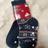 10231.Термо.Лот 2 пари.теплі на махрі в'язані щільні носкиноски lupilu 27/30