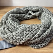 Шарф хомут ❤️ажурний