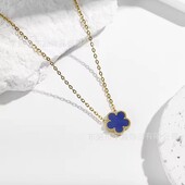 Підвіска Stainless steel нержавіюча сталь з п'ятьма листами конюшини, клевер