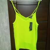 Розпродаж!!! Брендовый новый красивый неоновый топ р.12-14.