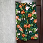 Розпродаж!!! Брендовые новые красивые брючки -кюлоты р.16.