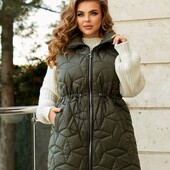 Женская жилетка больших размеров