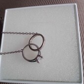 Срібне кольє,цепочка