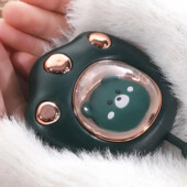 Электрическая грелка для рук Кошачья лапка, грелка USB многоразовая