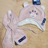 10252..Шапочка lupilu 74/80 + шарф