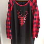 Ночнушка,платье домашнее, трикотаж двунитка.