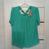 Розпродаж!!! Брендовая новая красивая блуза-туничка р.10-12.