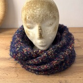 Пухнастий вʼязаний шарф хомут❤️