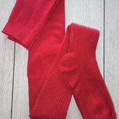 Колготи Primark, в рубчик, з люрексом, 7-8р / 128см
