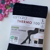 Термо колготы на флисе  Esmara М