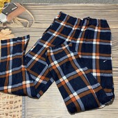 Флисовые пижамные штаны на 13/14 лет