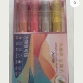 Новый набор маркеров с блестками