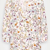 Віскозна блуза квітковий прінт