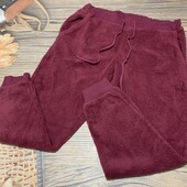 Плюшевые пижамные штаны размер Л