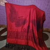 Гарний палантин Pashmina шовк та кашемір