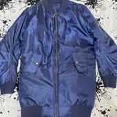 Куртка подовжена утеплена оверсайз