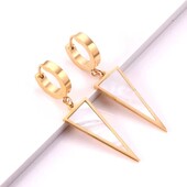 Сережки Stainless Steel нержавіюча сталь