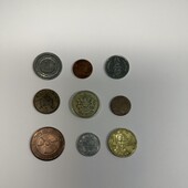 Монети різних країн, всі одним лотом
