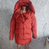 Оверний пуховик Манго,качиний пух! Ідеал!