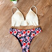 Яскравий роздільний купальник ♥️