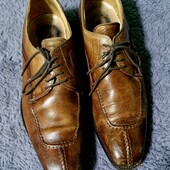 Туфлі, оксфорди, шкіра Італія, 42р