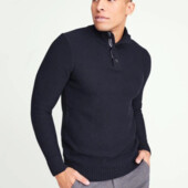 Арт.1588 светр чоловічий темно-синій livergy євро розмір XL 56/58.