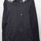 куртка, підкладка хутро штучне 54-56  розмір 