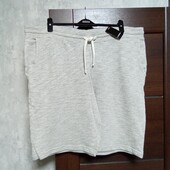Новые брендовые коттоновые трикотажные мужские шорты двухнитка р.3XL(56-58)