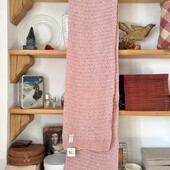 Обʼємний велюровий шарф❤️пудра