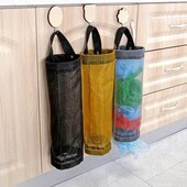 Кухонний сміттєвий органайзер, настінний тримач для пластикових пакетів