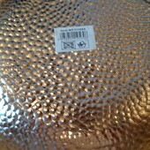 Большая фруктовница (металлизированное стекло)