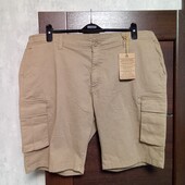 Брендовые новые коттоновые мужские шорты-карго р.42.