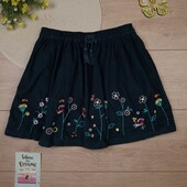 Дитяча вельветова зелена спідниця 9-10 років tu для дівчинки